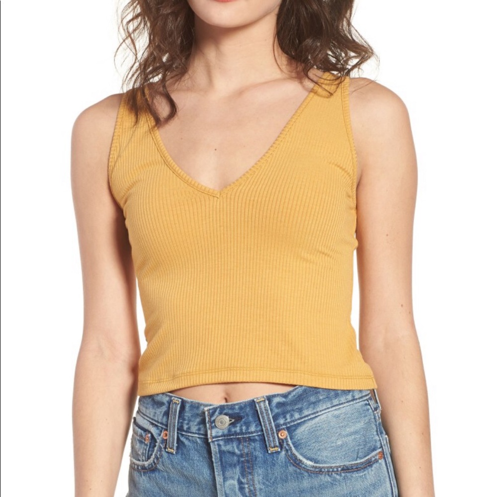 NWT BP V-neck crop top